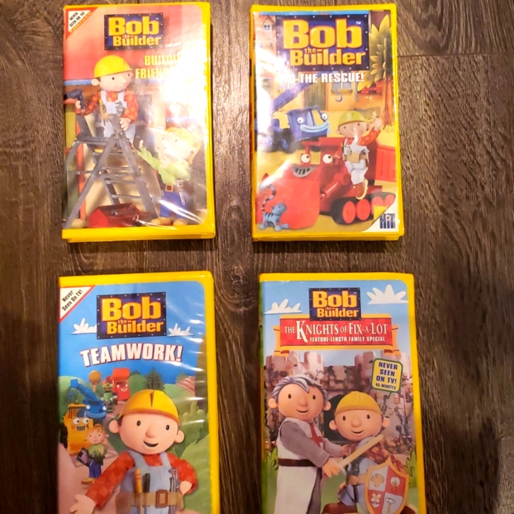 Vintage Bob the Builder VHS Never Seen on TV